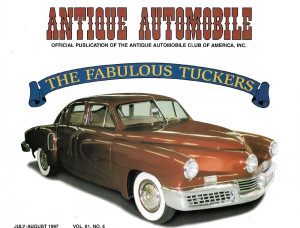 ANTIQUE AUTOMOBILE 1997 JULY - TUCKERS, MERCEDES 540 K, '30 FORD CABRIOLET